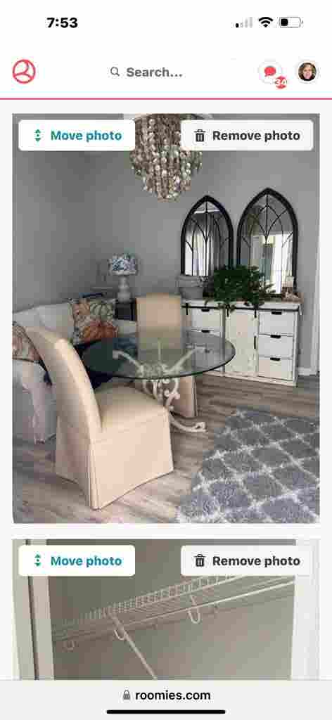 Room and den  for rent