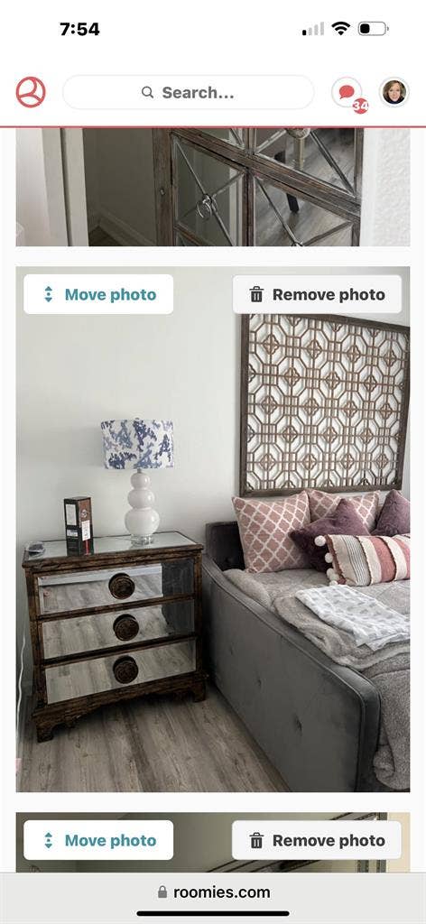 Room and den  for rent