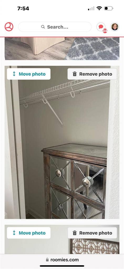 Room and den  for rent