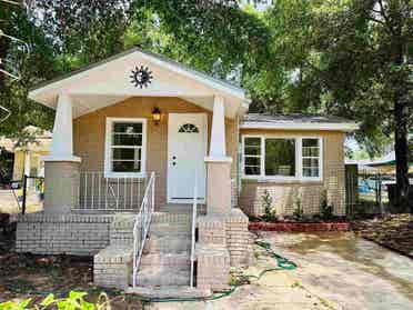 Spacious, fully fenced backyard