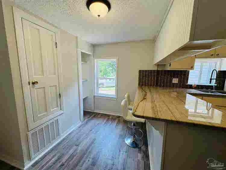 Spacious, fully fenced backyard
