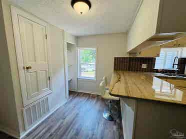 Spacious, fully fenced backyard
