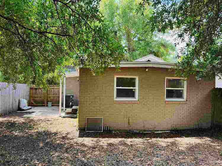 Spacious, fully fenced backyard