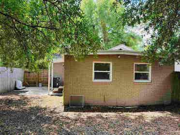 Spacious, fully fenced backyard