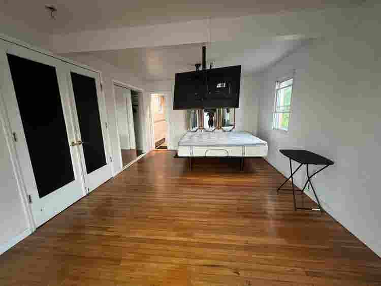 Master bedroom with terrace