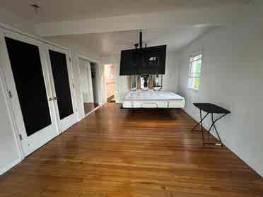 Master bedroom with terrace