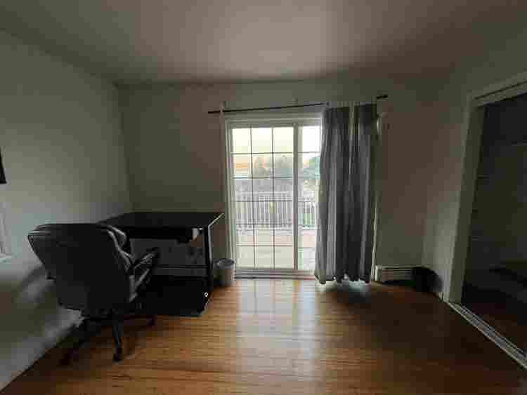 Master bedroom with terrace