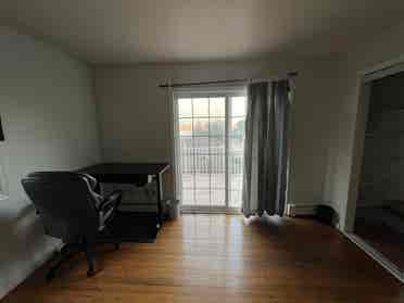 Master bedroom with terrace