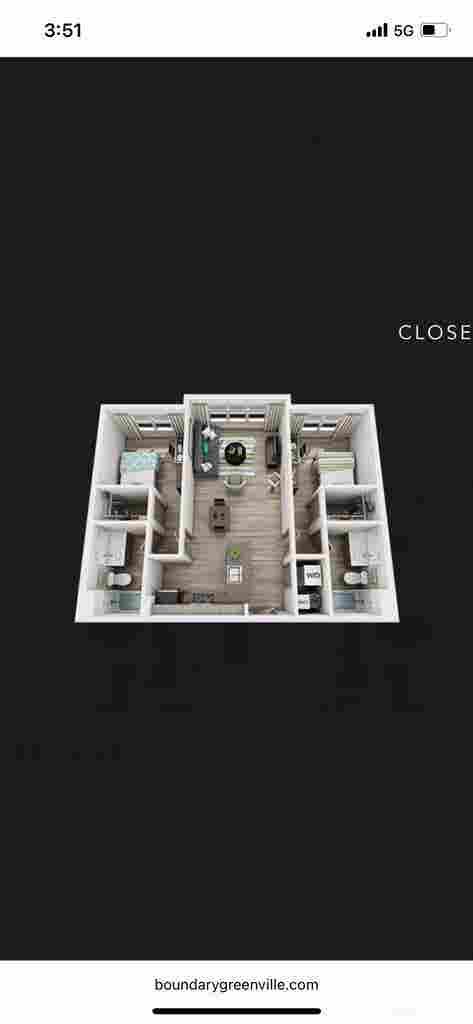 Urgent sublease Boundary west end.