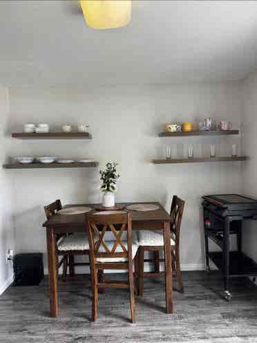 Rooms in townhouse