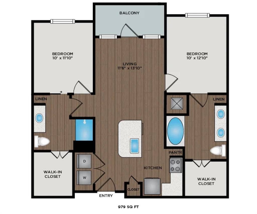 Master Bedroom with en-suite bath