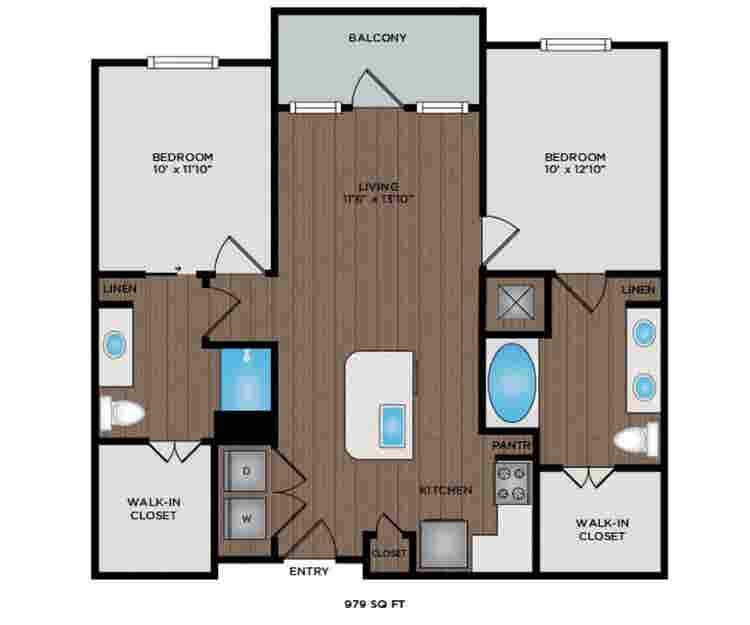 Master Bedroom with en-suite bath