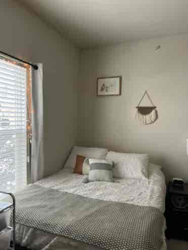 Private bedroom/bathroom available