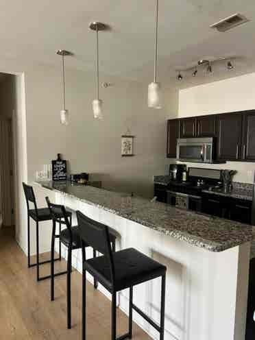 Private bedroom/bathroom available