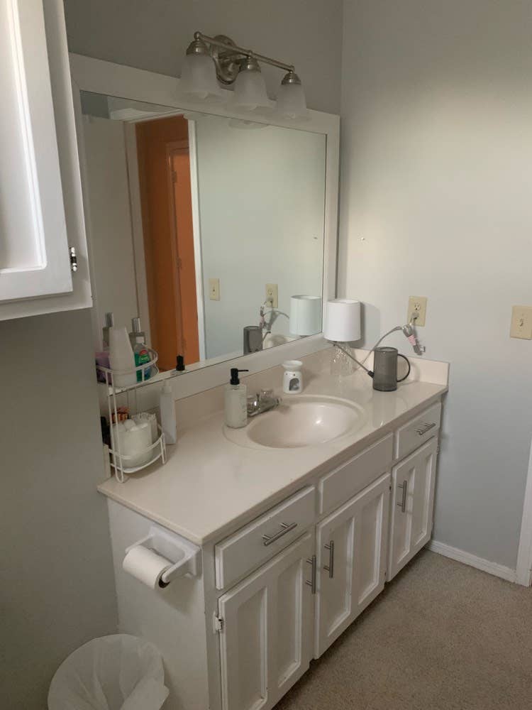 Furnished bedroom w/ private bath