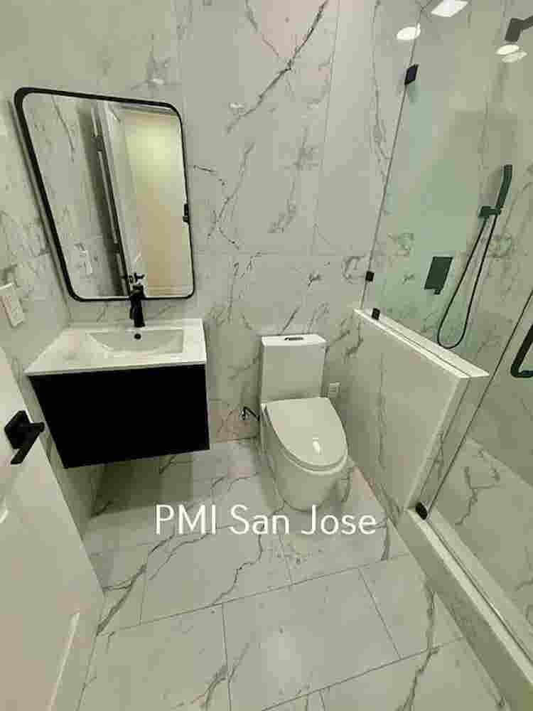 Home features a large spacious spac