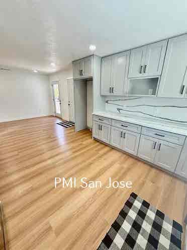 Home features a large spacious spac