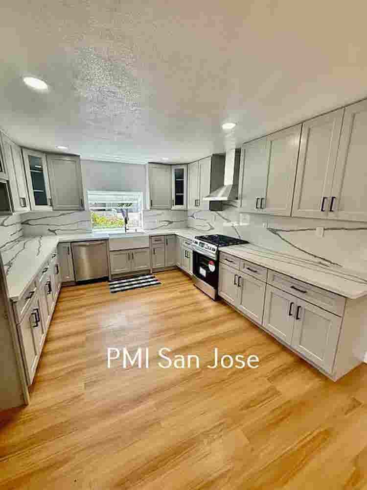 Home features a large spacious spac