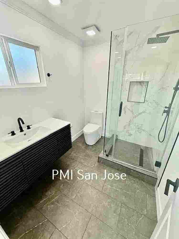 Home features a large spacious spac