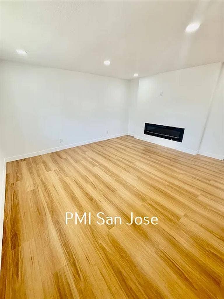 Home features a large spacious spac