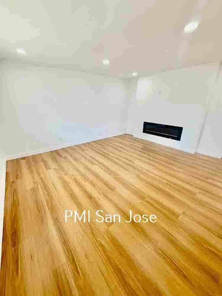 Home features a large spacious spac