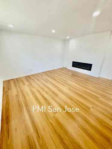 Home features a large spacious spac