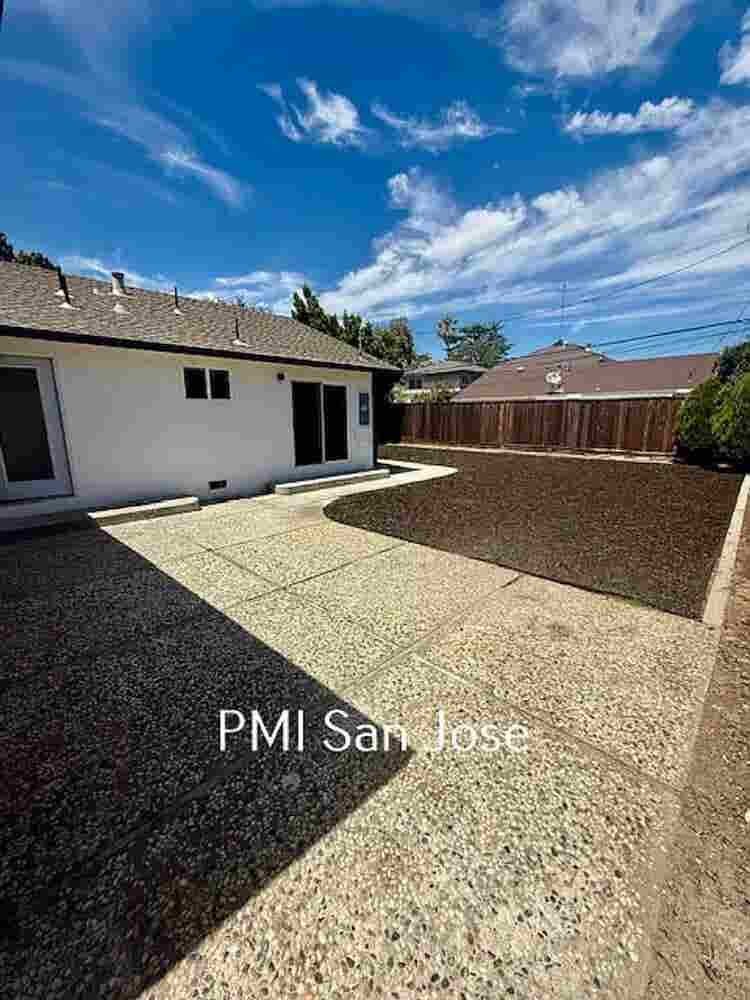 Home features a large spacious spac