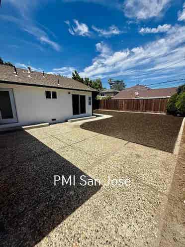 Home features a large spacious spac