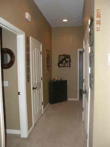 Bedroom and bath in gated community