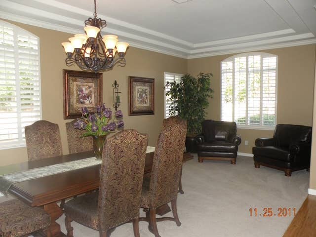 Bedroom and bath in gated community