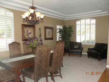 Bedroom and bath in gated community