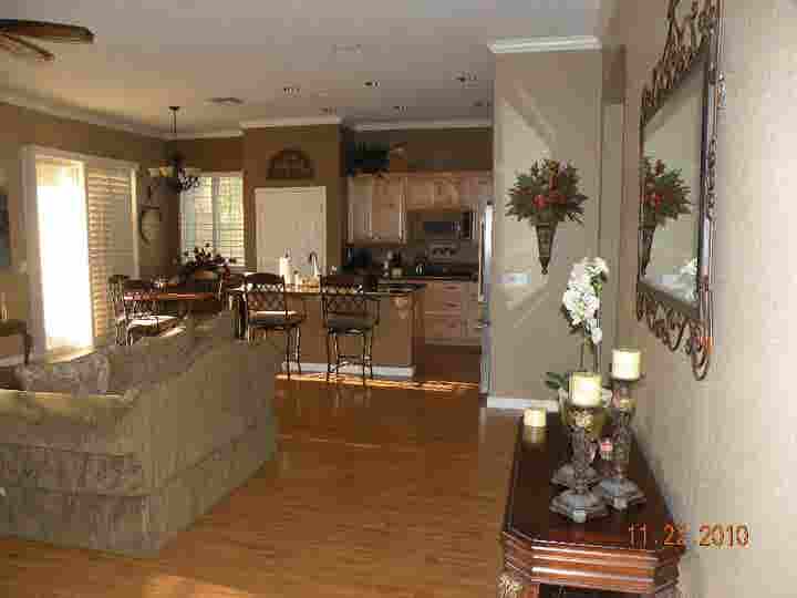 Bedroom and bath in gated community