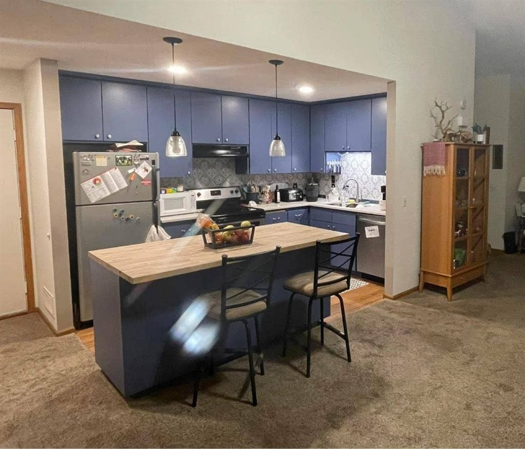 Large bedroom/private bathroom