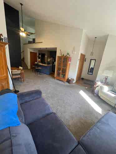 Large bedroom/private bathroom