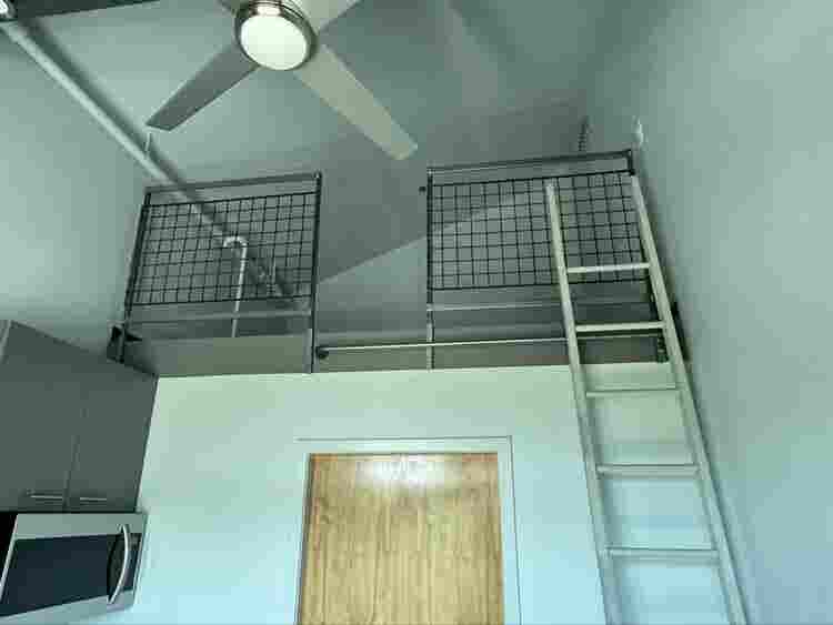 Loft in retail building on Hwy