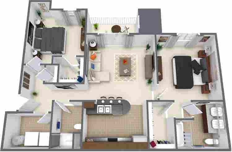 Roommate for Lux 2BD  w/Priv Bath