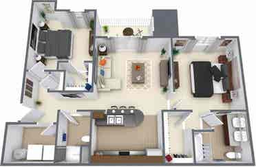 Roommate for Lux 2BD  w/Priv Bath