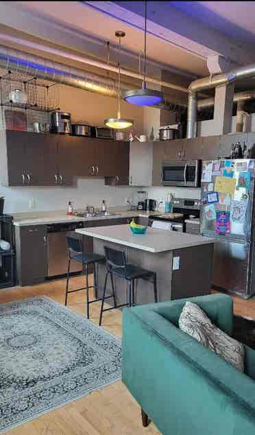 Luxury apartment-exchange district