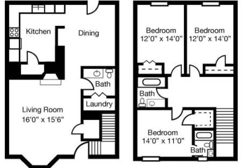 Townhome to sublease