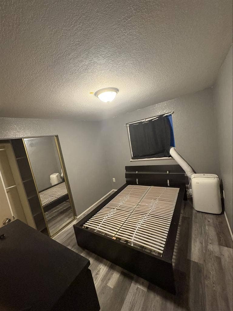 Private bedroom with shared bath