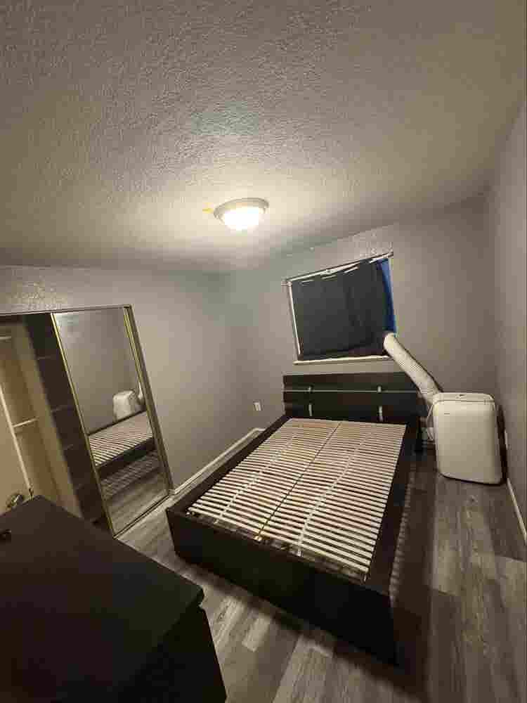 Private bedroom with shared bath