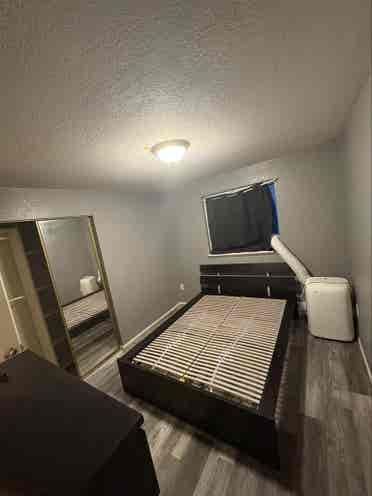 Private bedroom with shared bath
