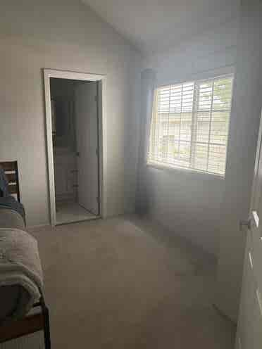 Private Master Bed and bathroomm