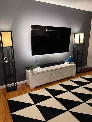 Furnished room, private bathroom