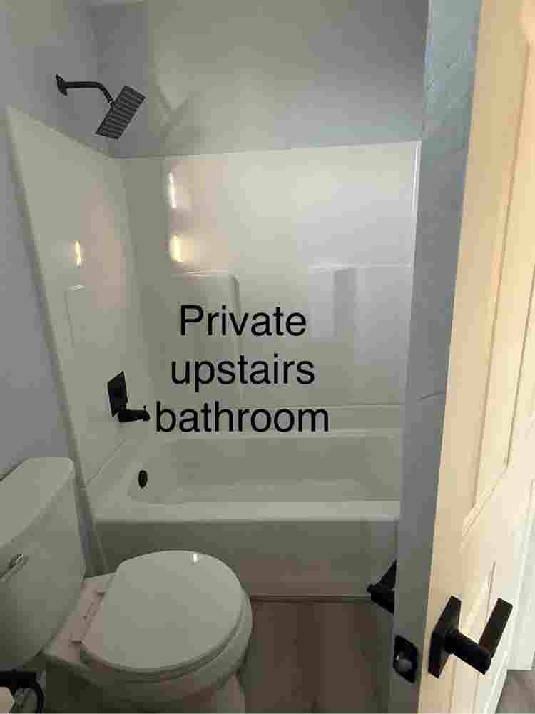 1 bedroom with ensuite bathroom