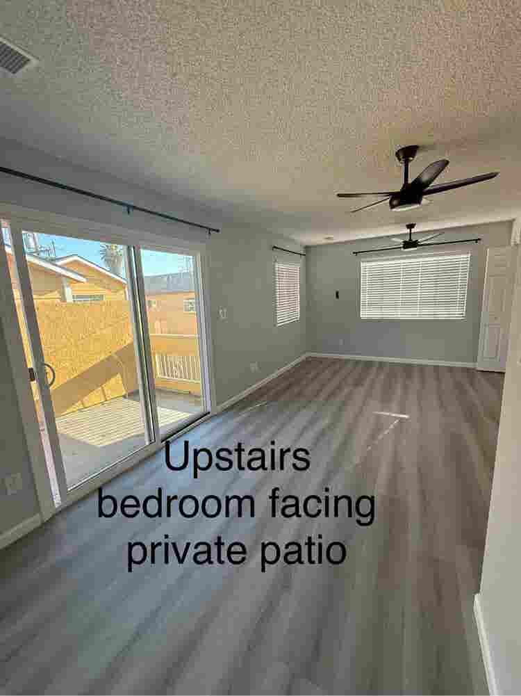 1 bedroom with ensuite bathroom