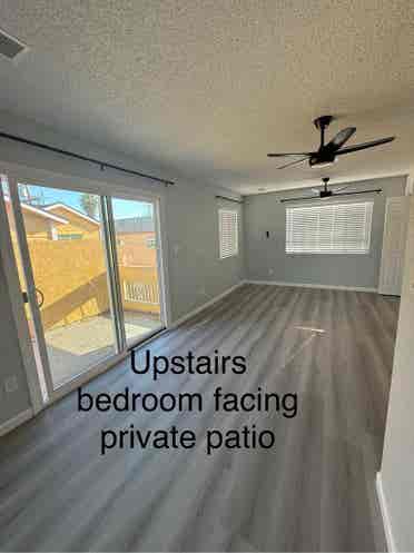 1 bedroom with ensuite bathroom