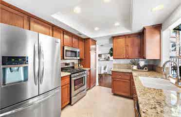 One bedroom with a shared bathroom.