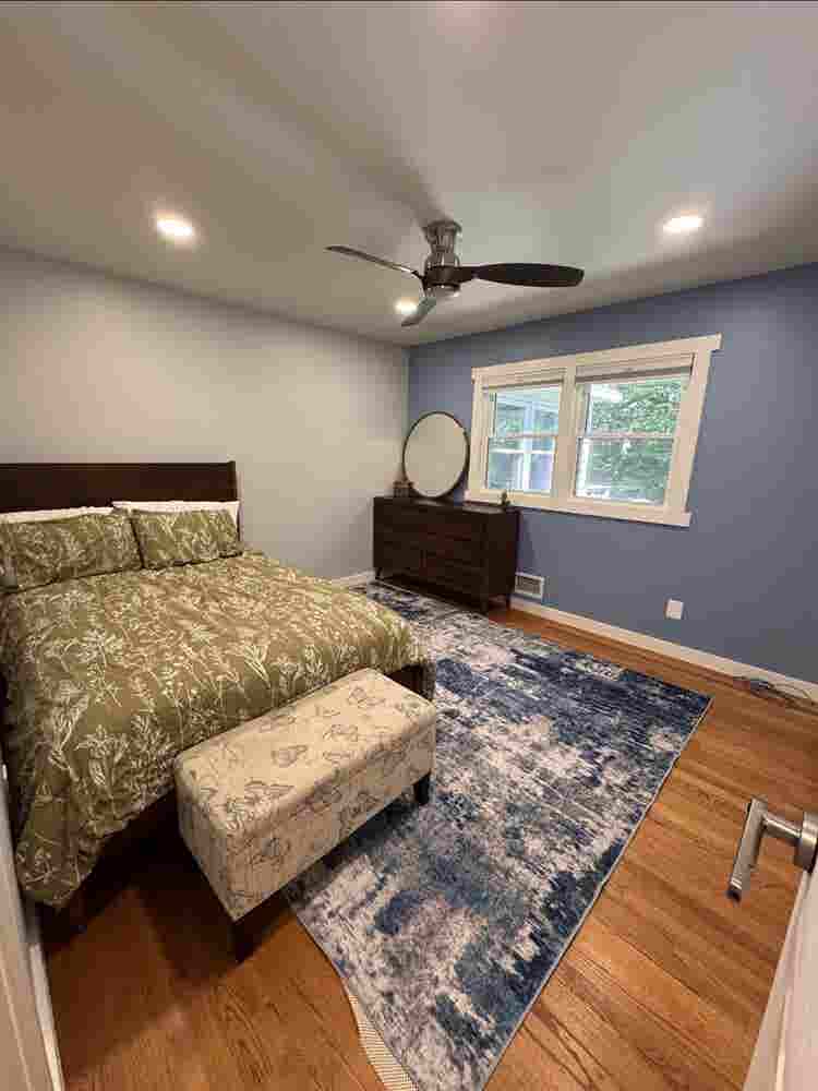 Medium Size Bedroom- shared bath!