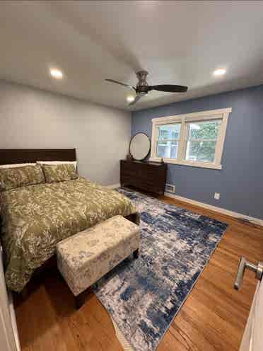 Medium Size Bedroom- shared bath!